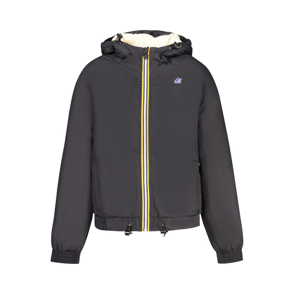 K-WAY Schwarze Damenjacke aus Polyamid