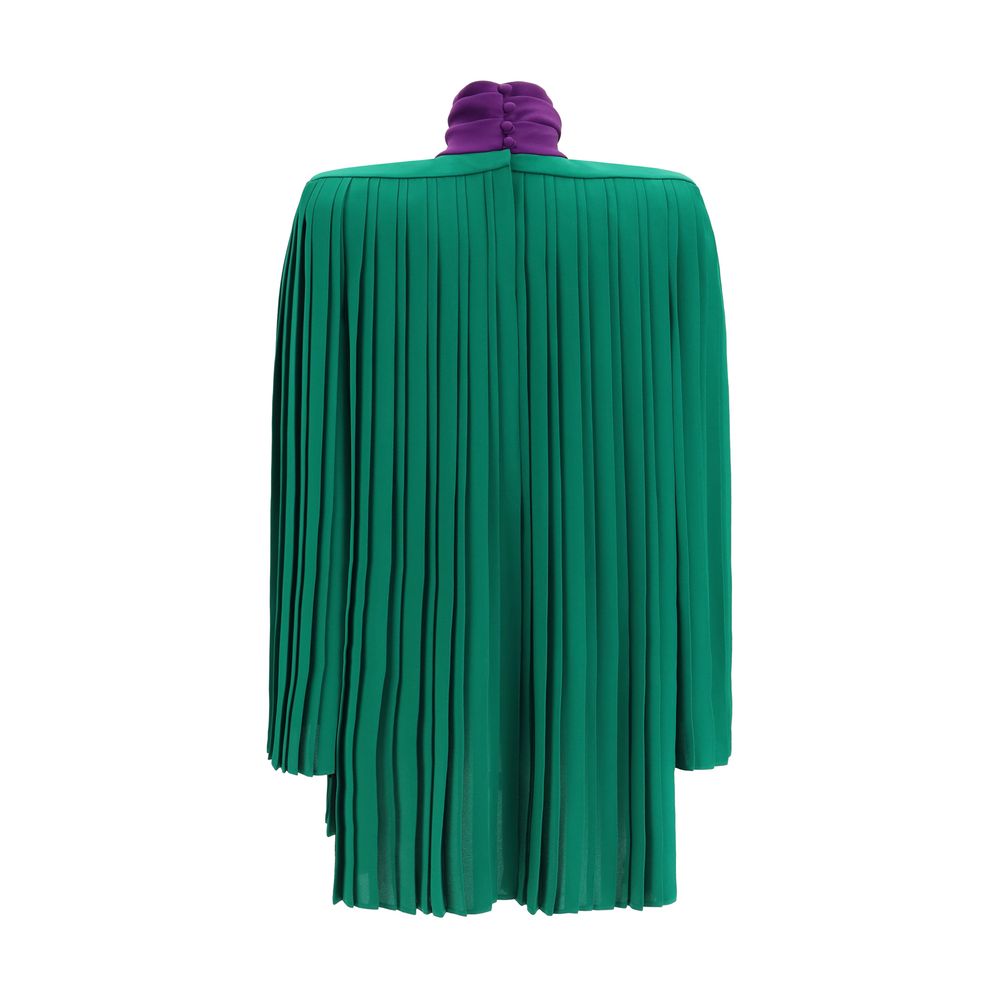 Valentino Garavani Zweifarbige Seidenbluse