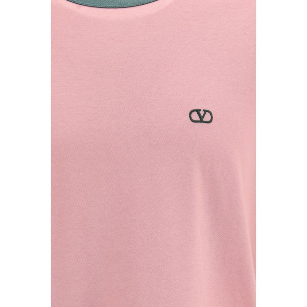 Valentino Garavani Mehrfarbiges Baumwoll-T-Shirt
