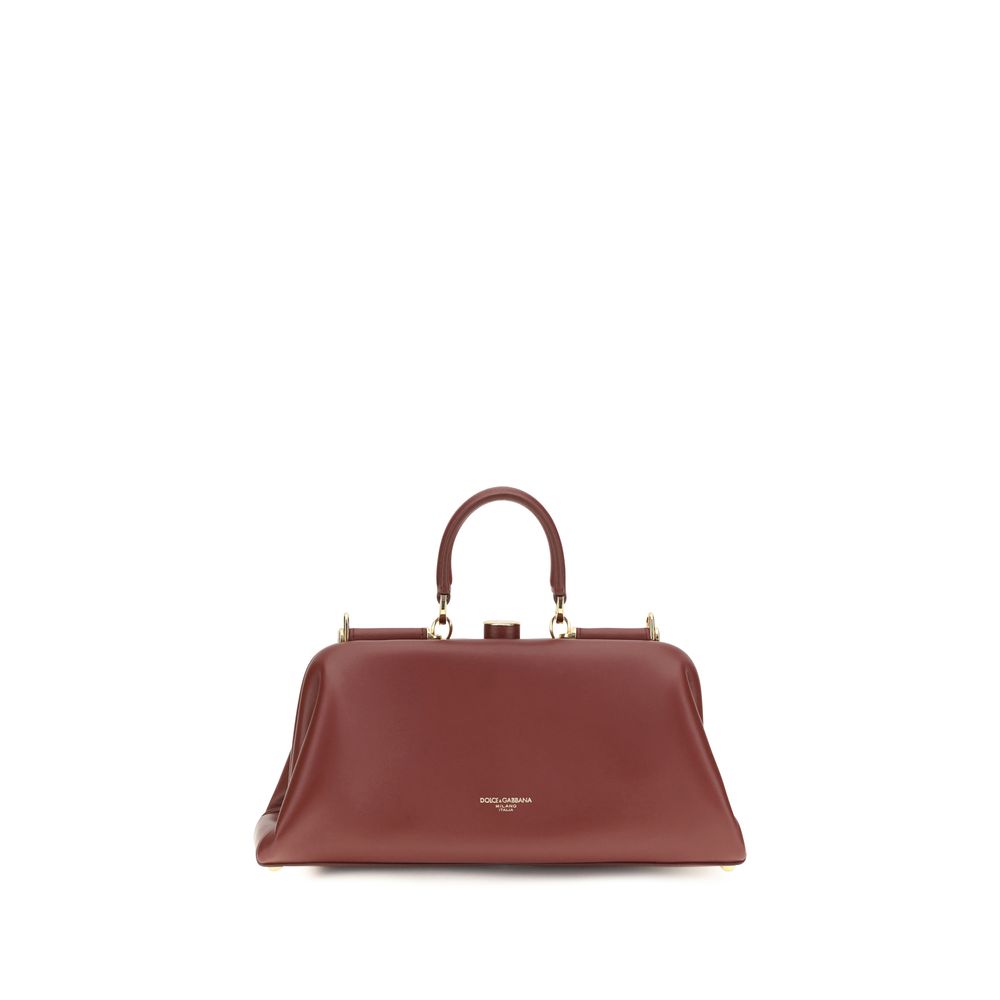 Dolce & Gabbana Handtasche aus rotem Lammleder Ovis Aries