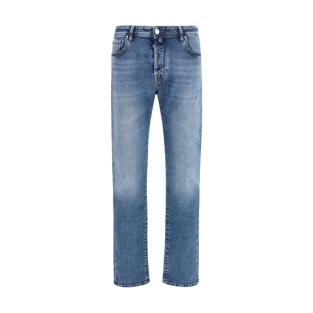 Jacob Cohen Blaue Baumwoll-Jeans im Slim Fit
