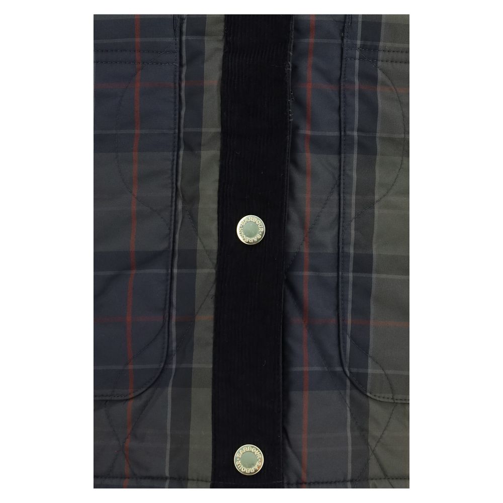 Barbour Schwarzer Bomber aus Polyester