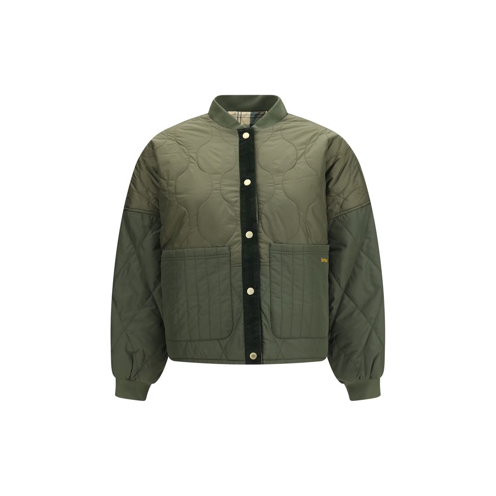 Barbour Zweifarbige Polyester-Shelljacke