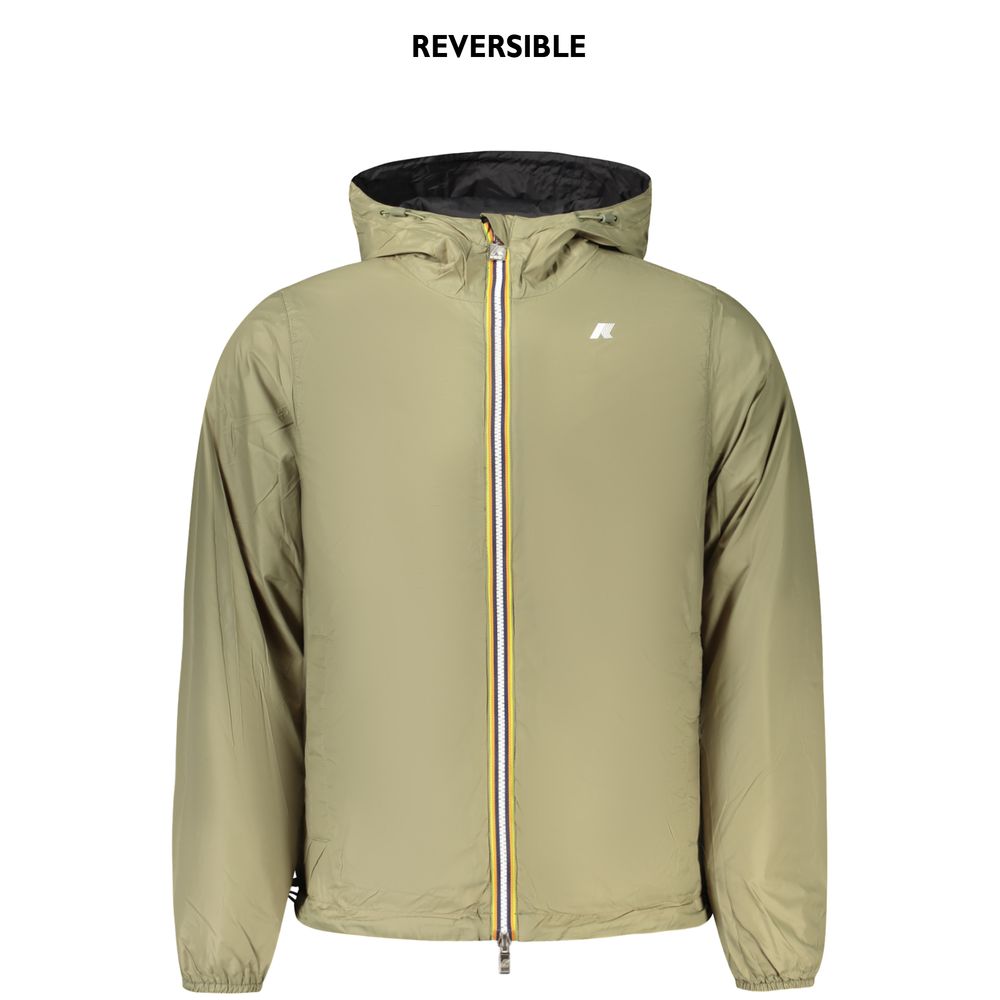 K-WAY Blaue Jacke aus Nylon