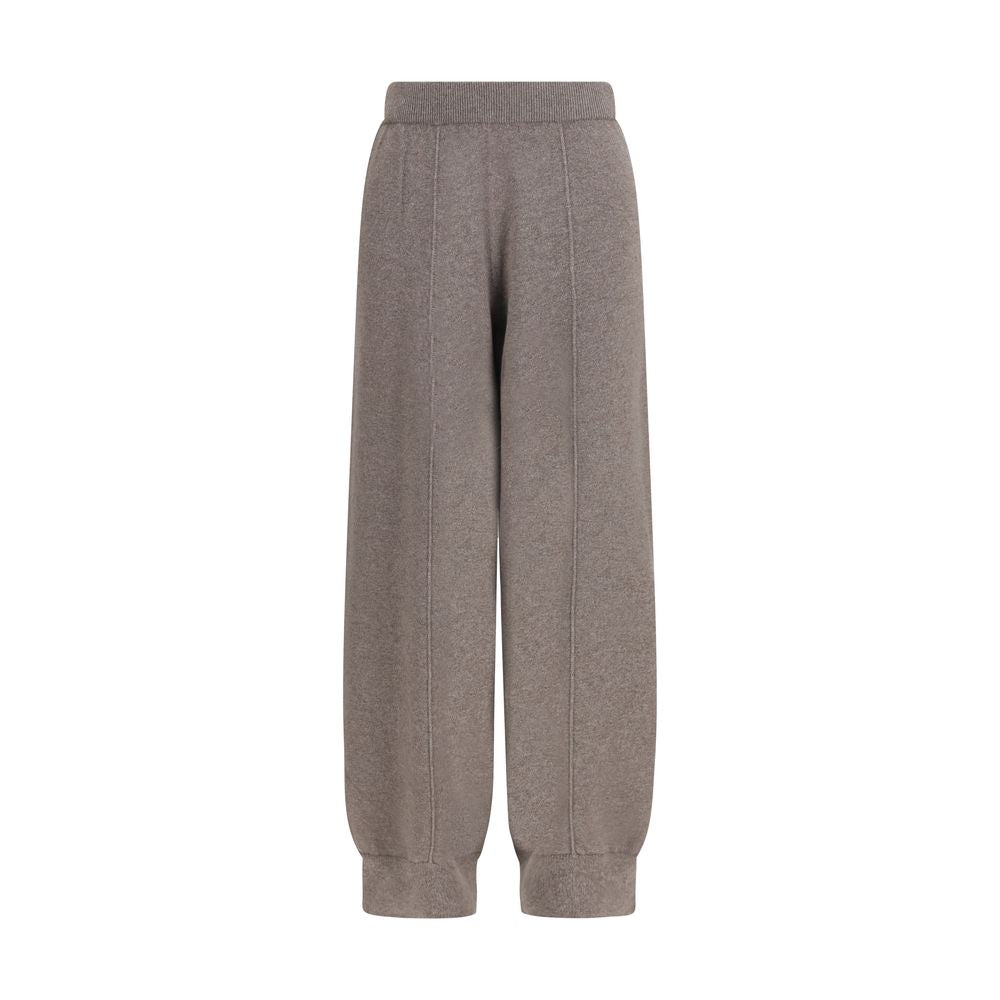 Fabiana Filippi Graue Hose aus Ovis Aries Wolle