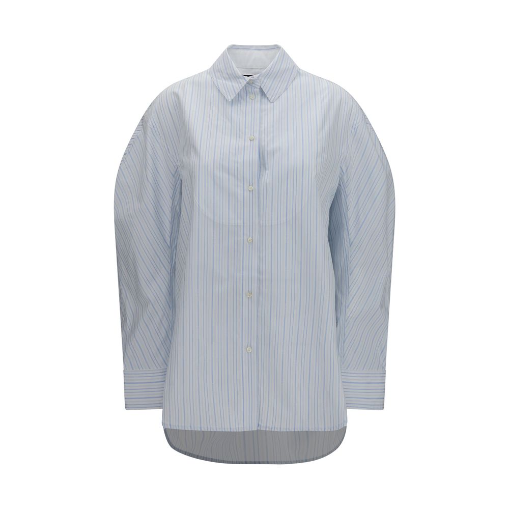 Jacquemus Blaues Baumwollhemd
