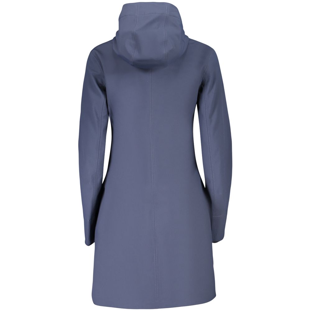 K-WAY Damenjacke aus blauem Polyester
