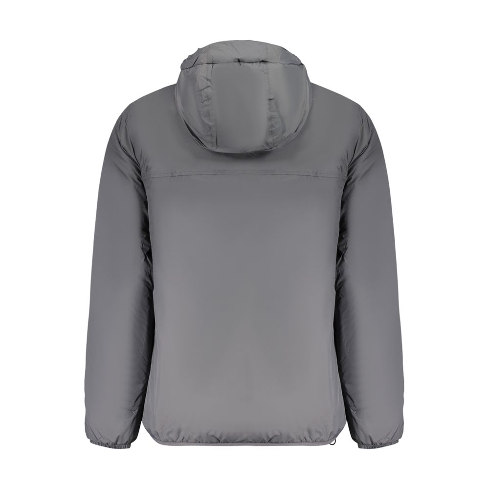 K-WAY Graue Herrenjacke aus Polyamid