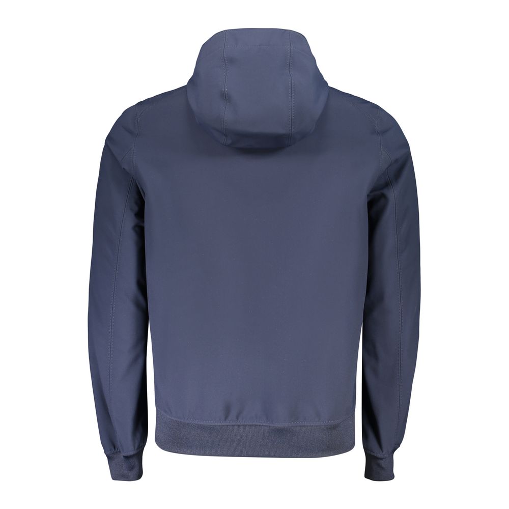 K-WAY Blaue Herrenjacke aus Polyester