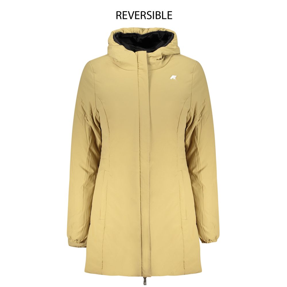 K-WAY Schwarze Nylon-Damenjacke