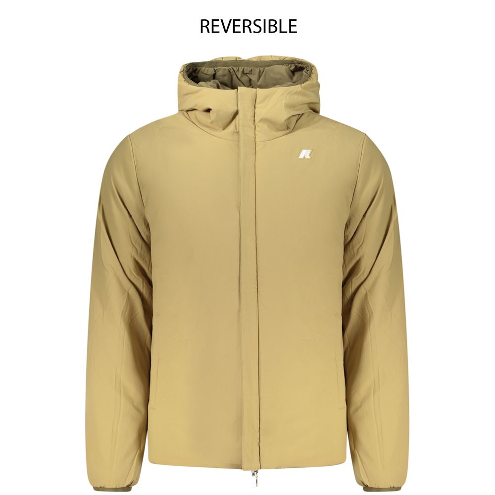 K-WAY Grüne Nylon Männer Jacke