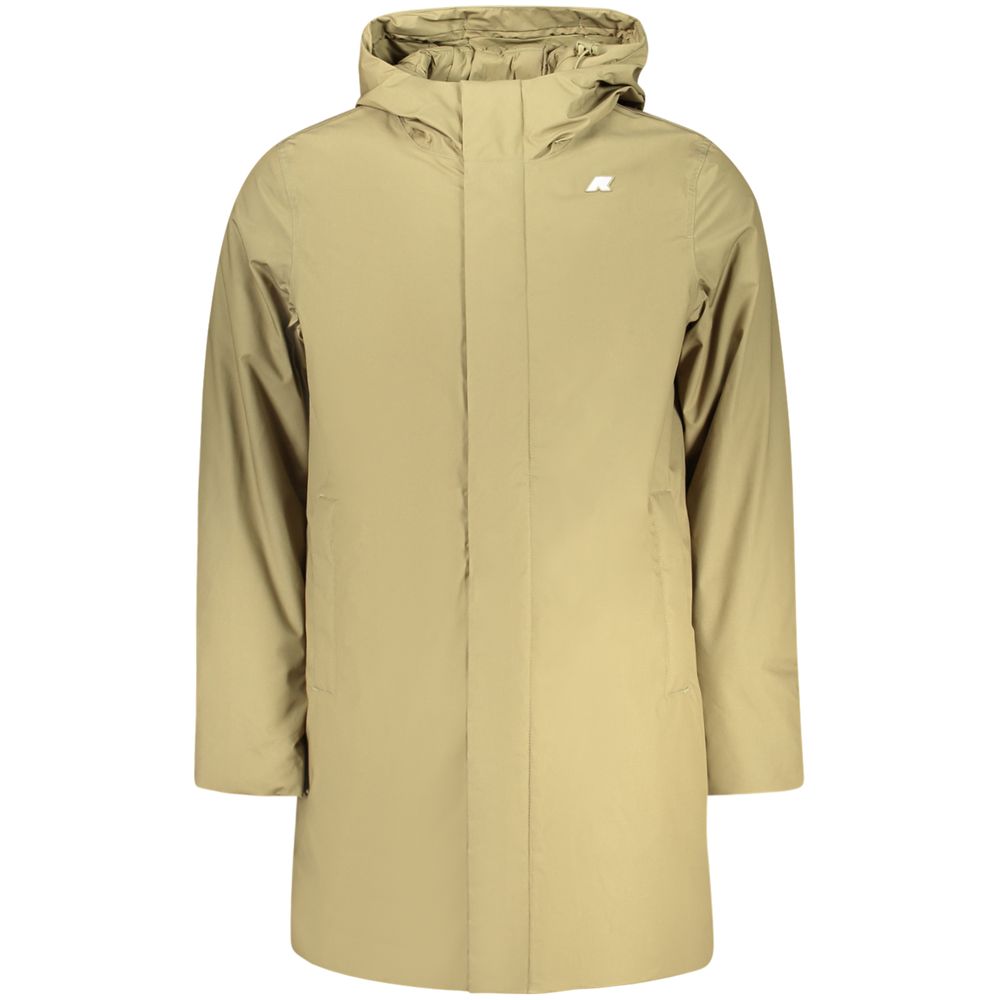 K-WAY Herrenjacke aus Verde-Polyester