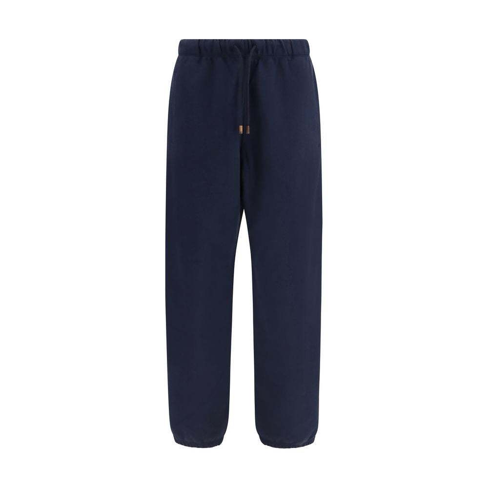 Umit Benan Blaue Baumwoll-Jogginghose (Trainingshose)