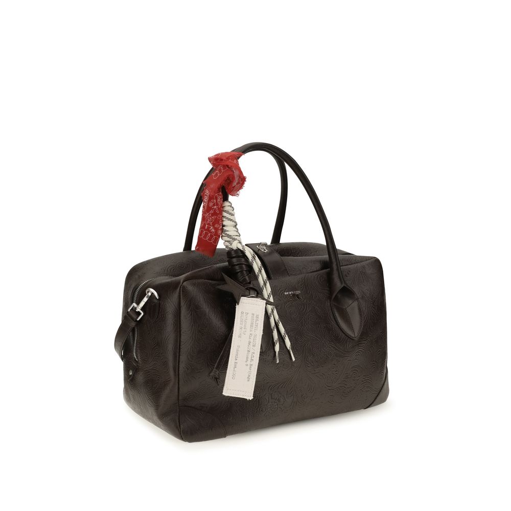 Golden Goose Braune Kalbsleder Bos Taurus Handtasche