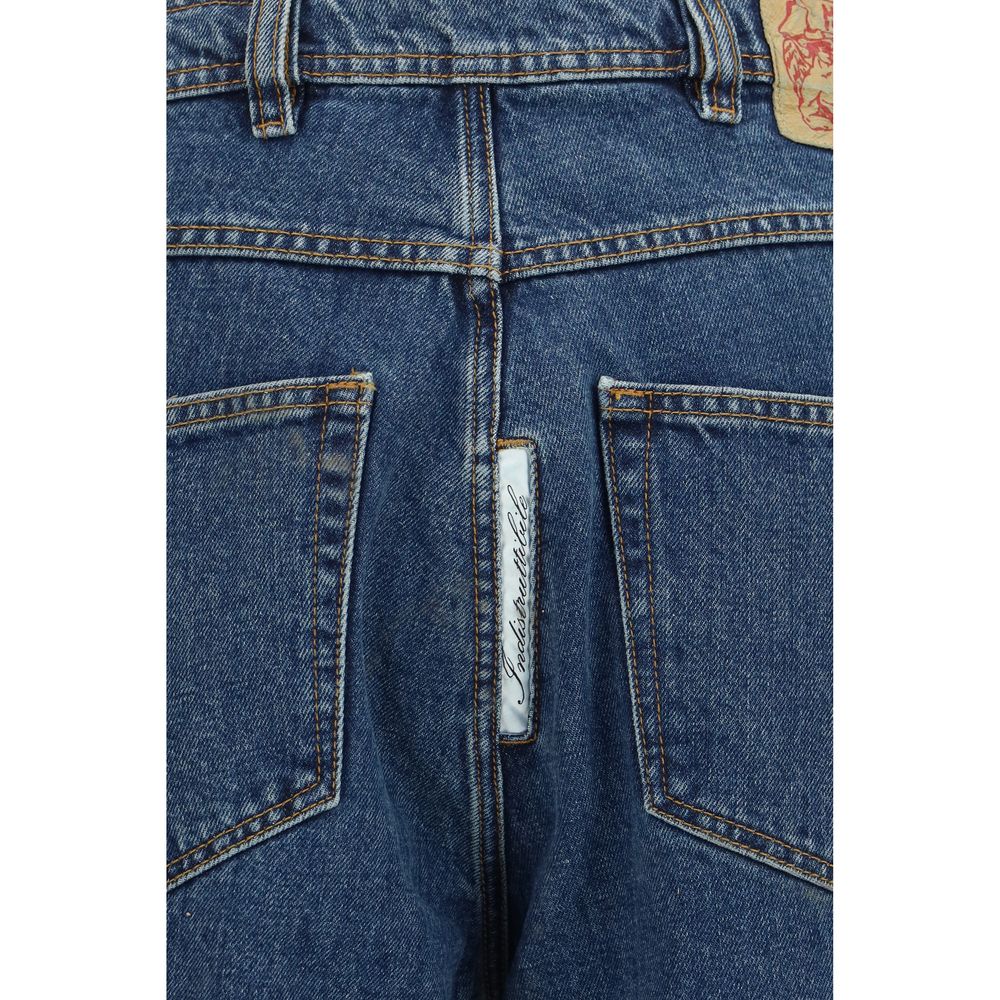 Magliano Blaue Baumwolljeans Denim