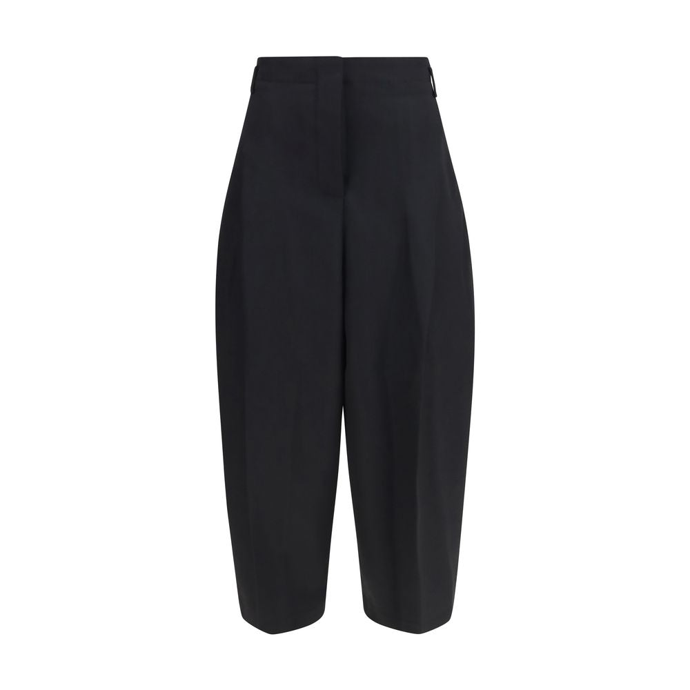 Jacquemus Schwarze Wollhose Oves Aries