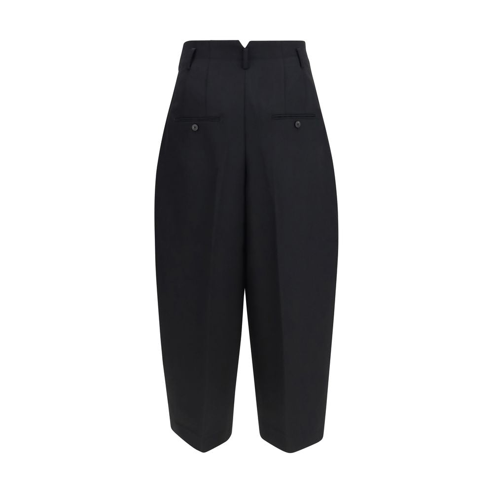 Jacquemus Schwarze Wollhose Oves Aries