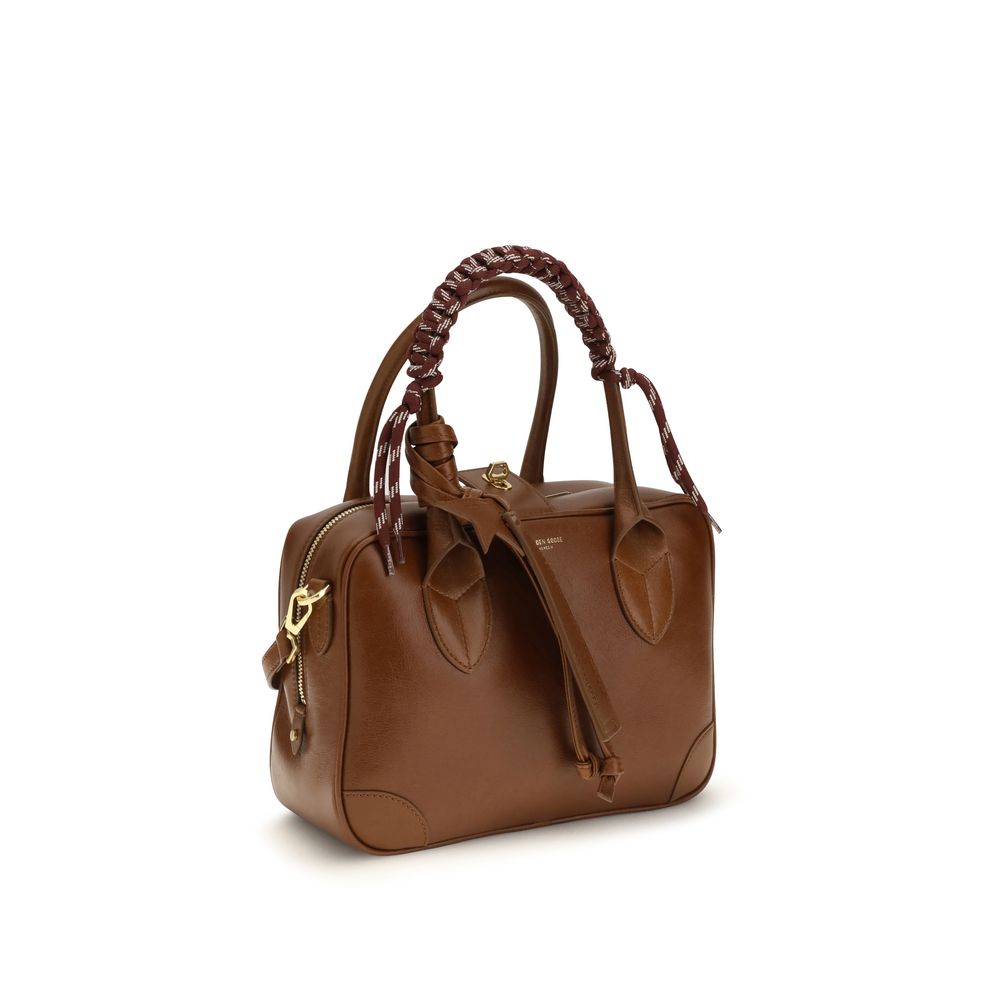 Golden Goose Braune Kalbsleder Bos Taurus Handtasche