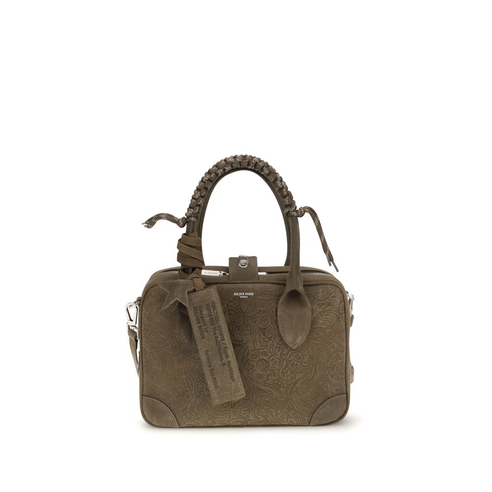 Golden Goose Handtasche aus Army-Kalbsleder
