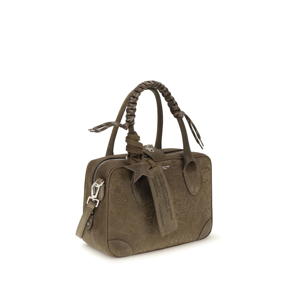 Golden Goose Handtasche aus Army-Kalbsleder