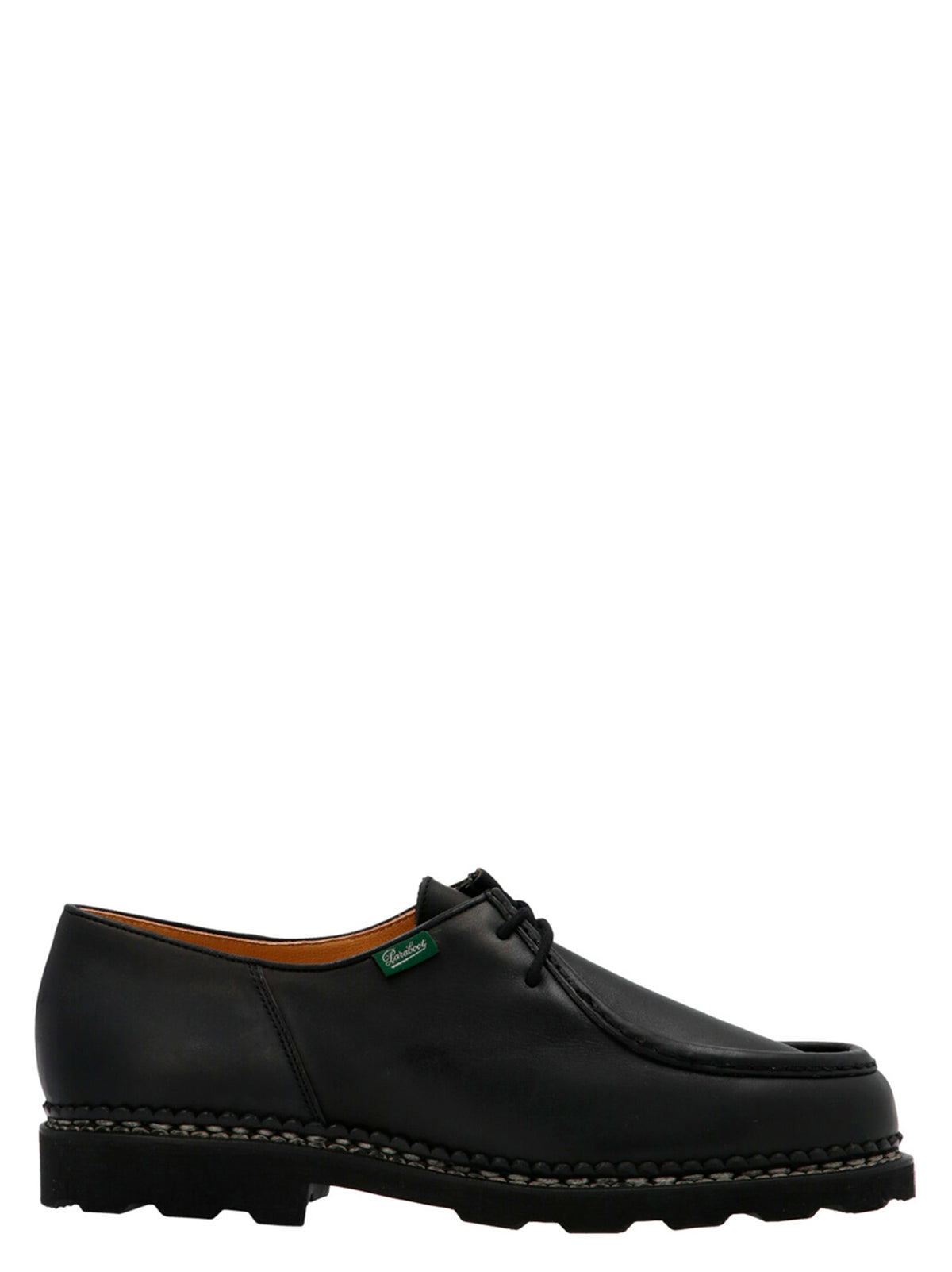 PARABOOT Schwarze Oxford- und Derby-Schuhe aus Kalbsleder