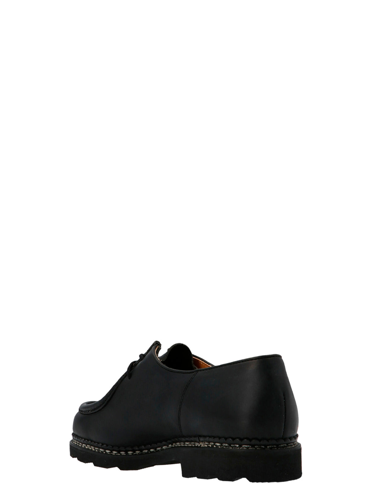 PARABOOT Schwarze Oxford- und Derby-Schuhe aus Kalbsleder