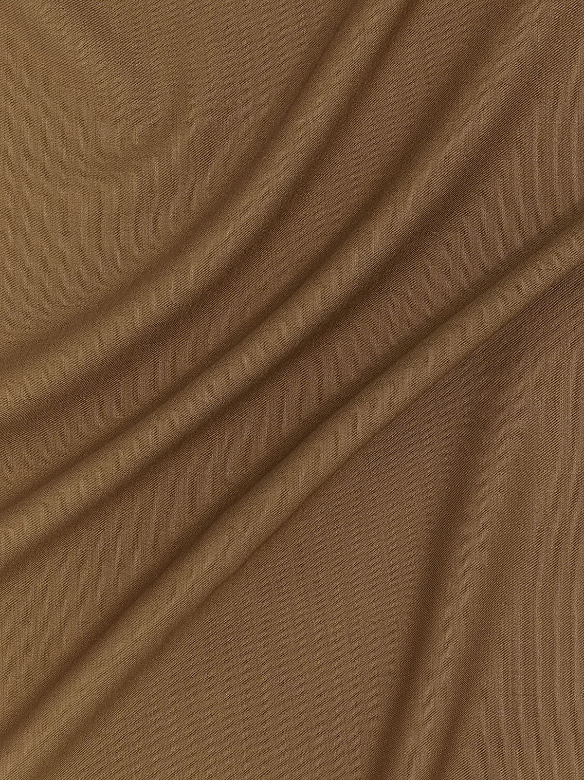 TOTEME Brauner Foulard aus reiner Schurwolle