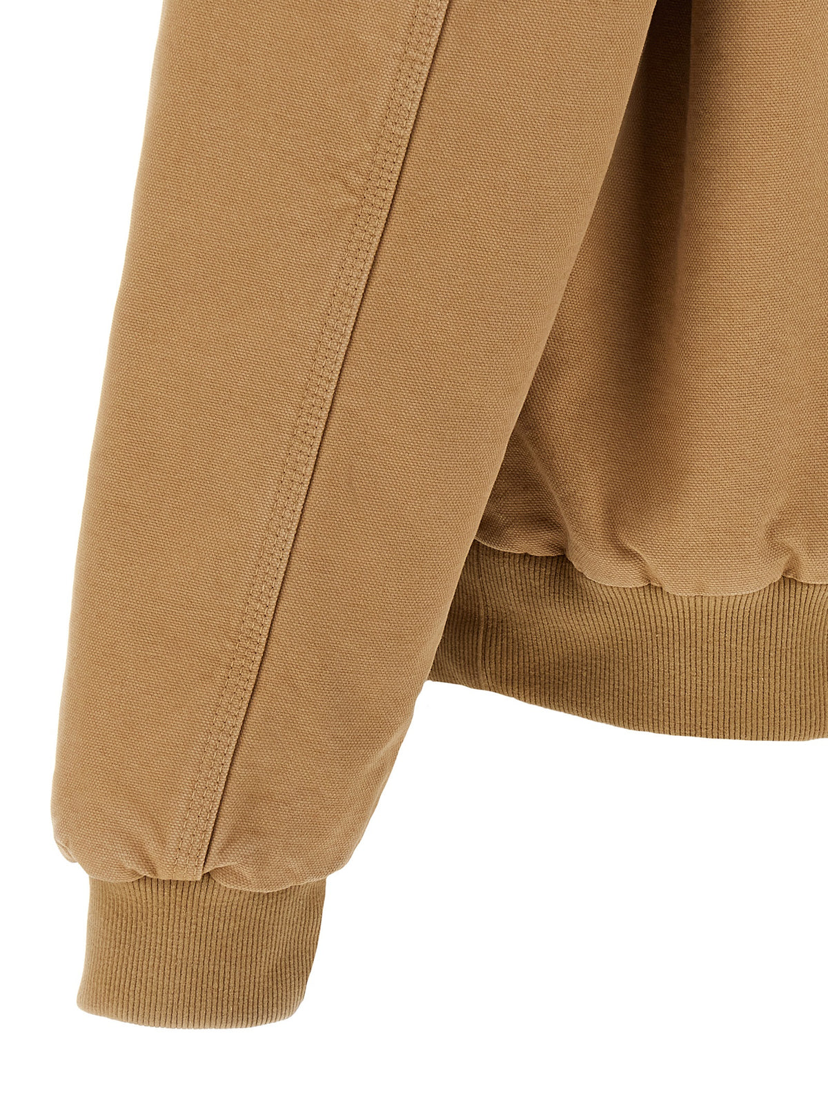 Carhartt Wip Beige Baumwolljacke in voller Länge