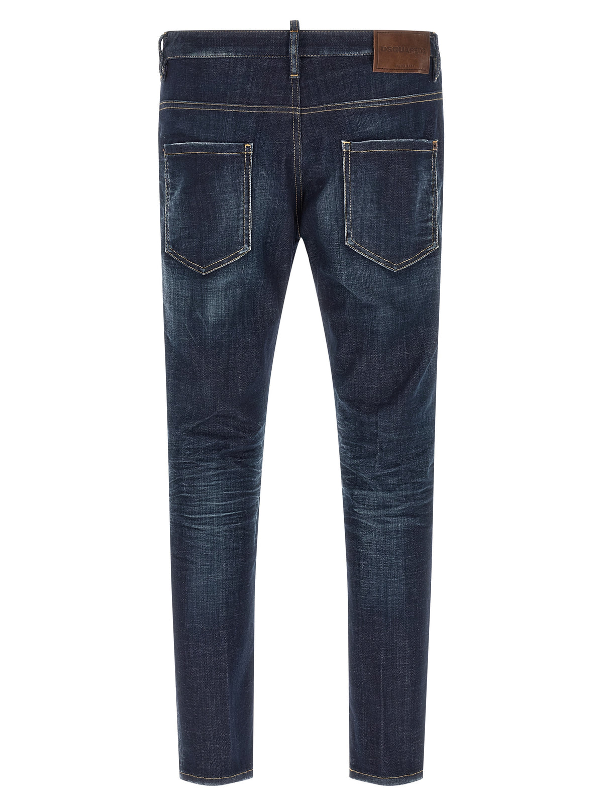 Dsquared² Blaue Jeans aus Baumwolle im geraden Schnitt