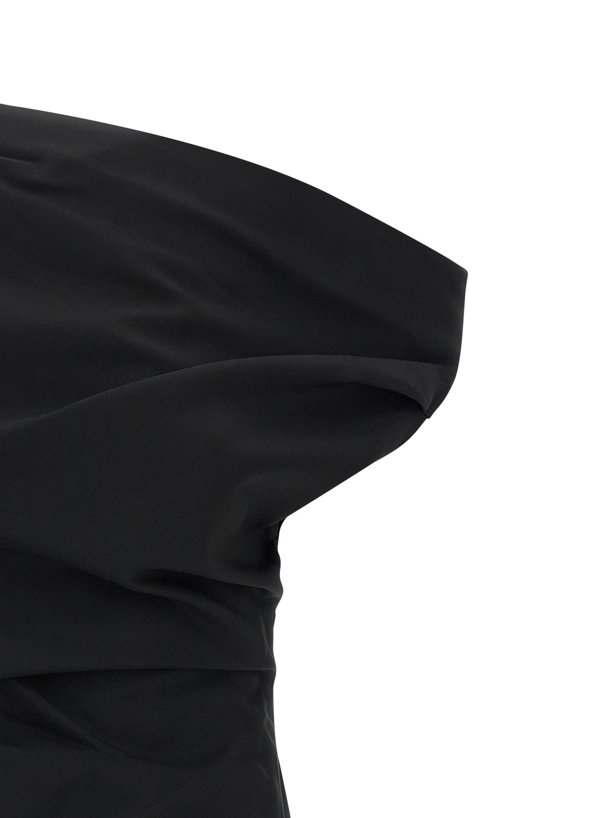 Rohe Schwarze Tanktops aus Viskose
