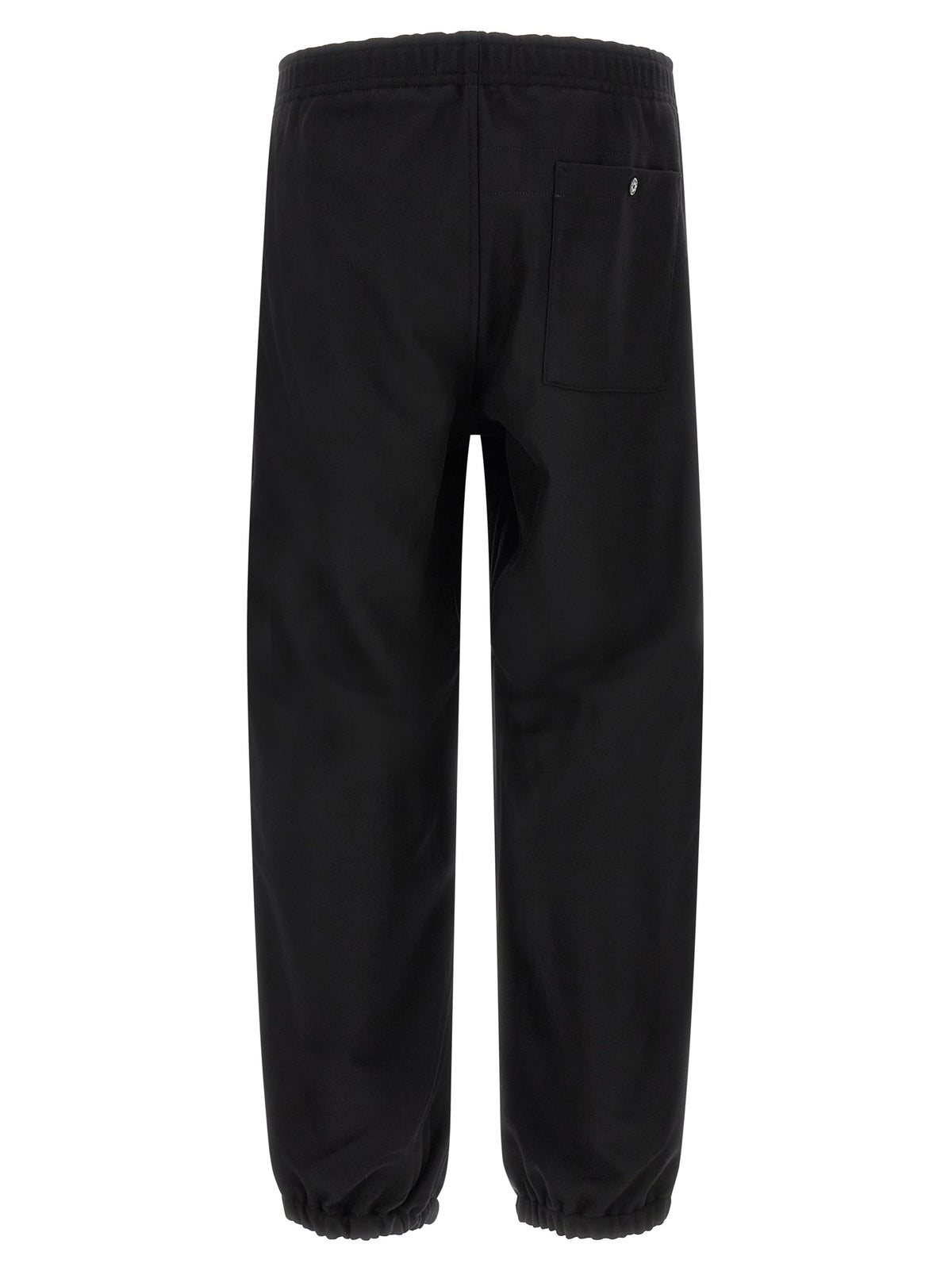 Stone Island Schwarze Cargo-Hose aus reiner Schurwolle
