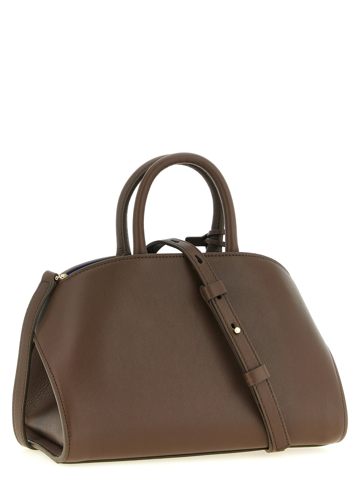 Ferragamo Braune Kalbsleder-Handtasche
