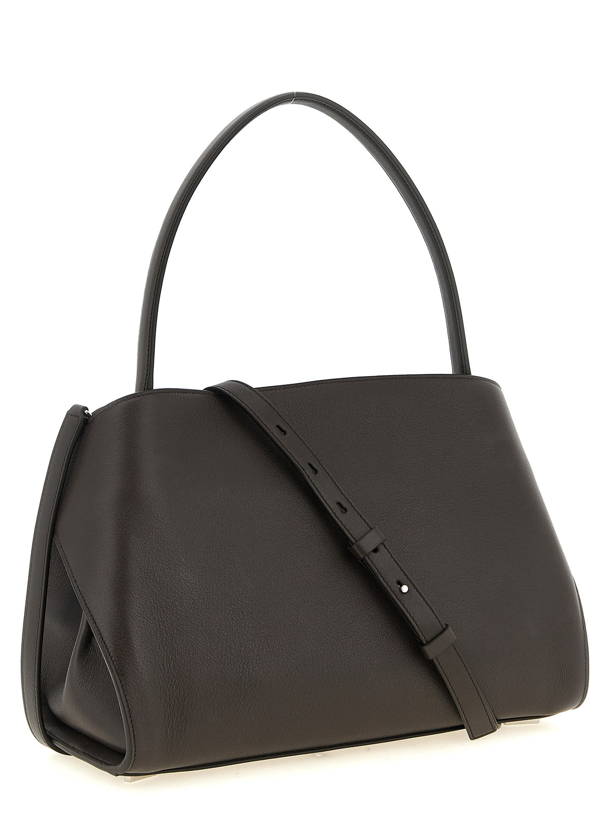 Ferragamo Braunes Kalbsleder Damen Crossbody Tasche