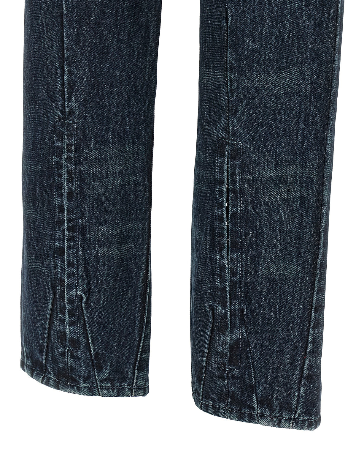 Diesel Blaue Jeans aus Baumwolle im geraden Schnitt