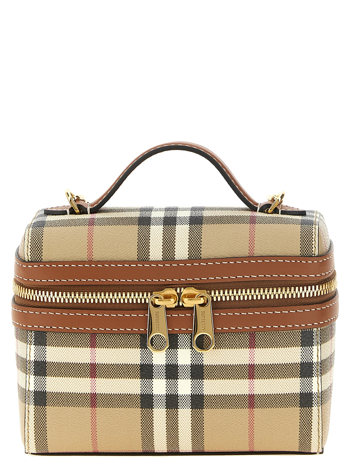 Burberry Beige Polyethylen Umhängetasche