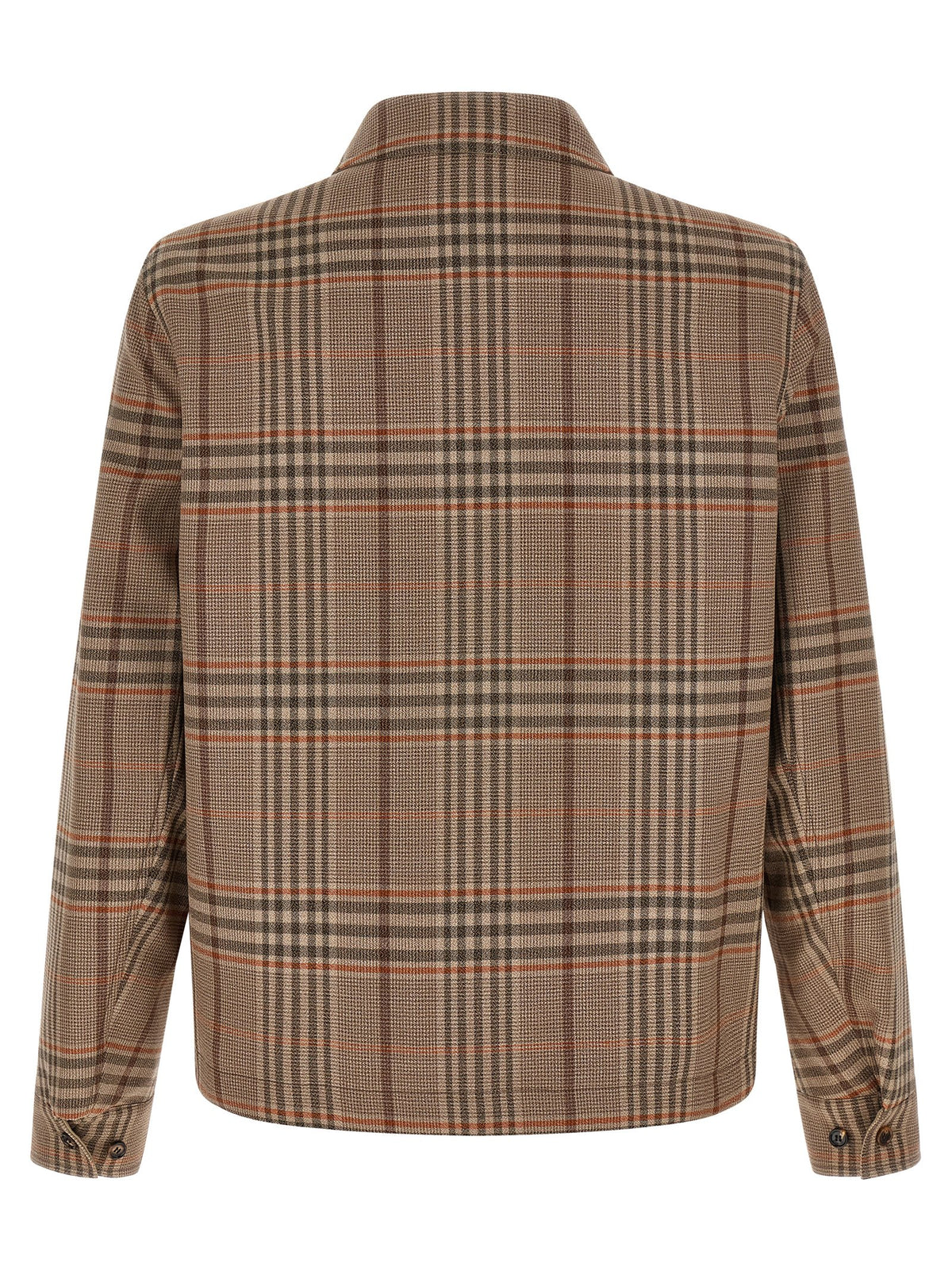 Burberry Beige Wollmantel Lang