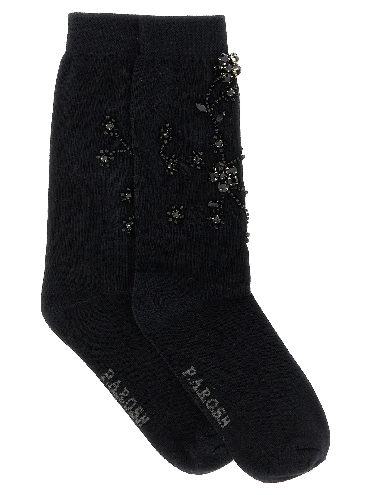 P.A.R.O.S.H. Schwarze Baumwollsocken