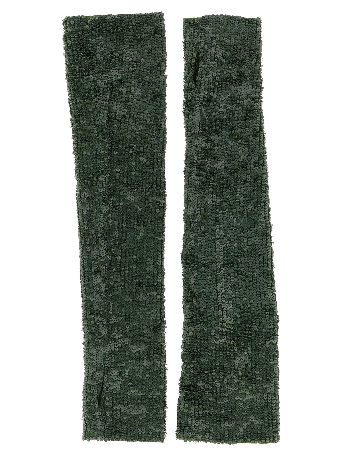 P.A.R.O.S.H. Zweifarbige Polyamid-Handschuhe