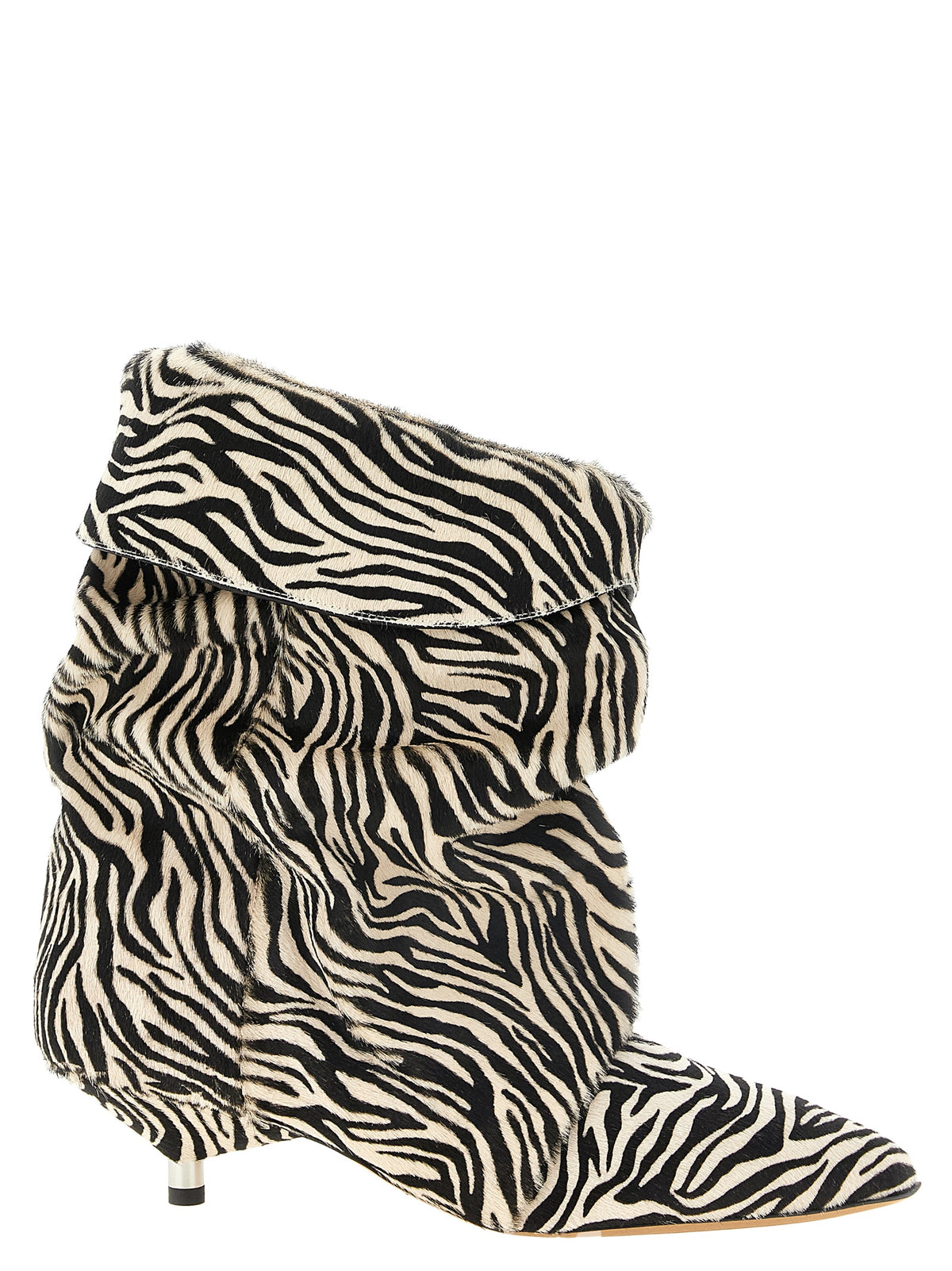 Isabel Marant Zweifarbige Stiefeletten aus Rindsleder