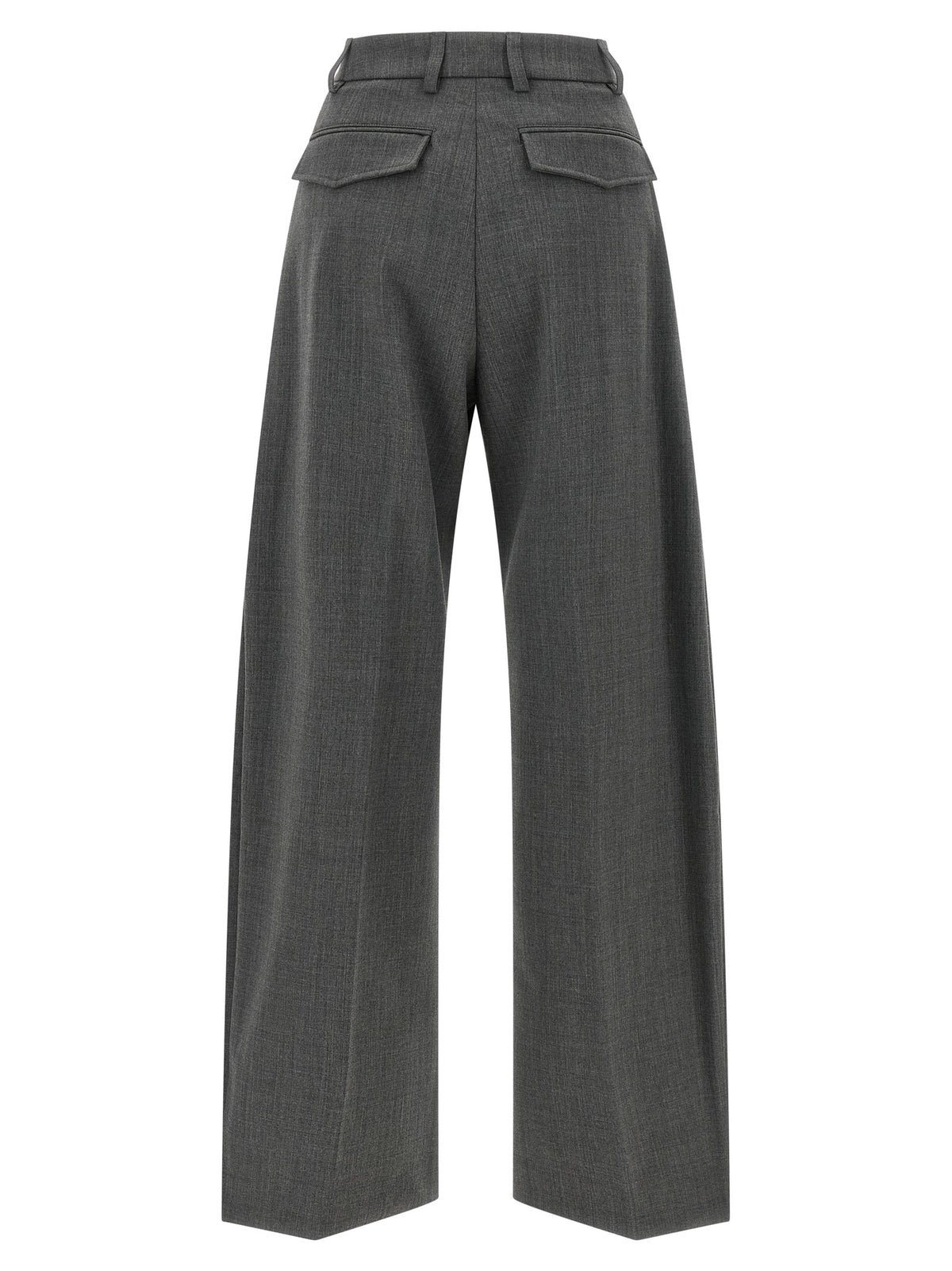 THELATEST Graue Polyester-Anzughose