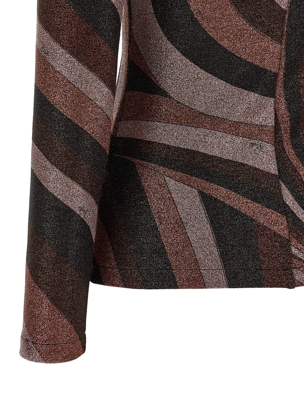 Emilio Pucci Bordeaux Polyamid-Strickjacke