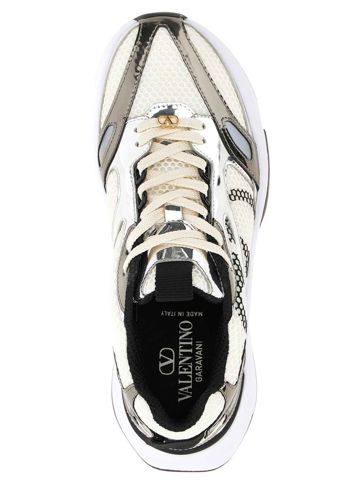 Valentino Garavani Mehrfarbige Sportschuhe aus Polyester