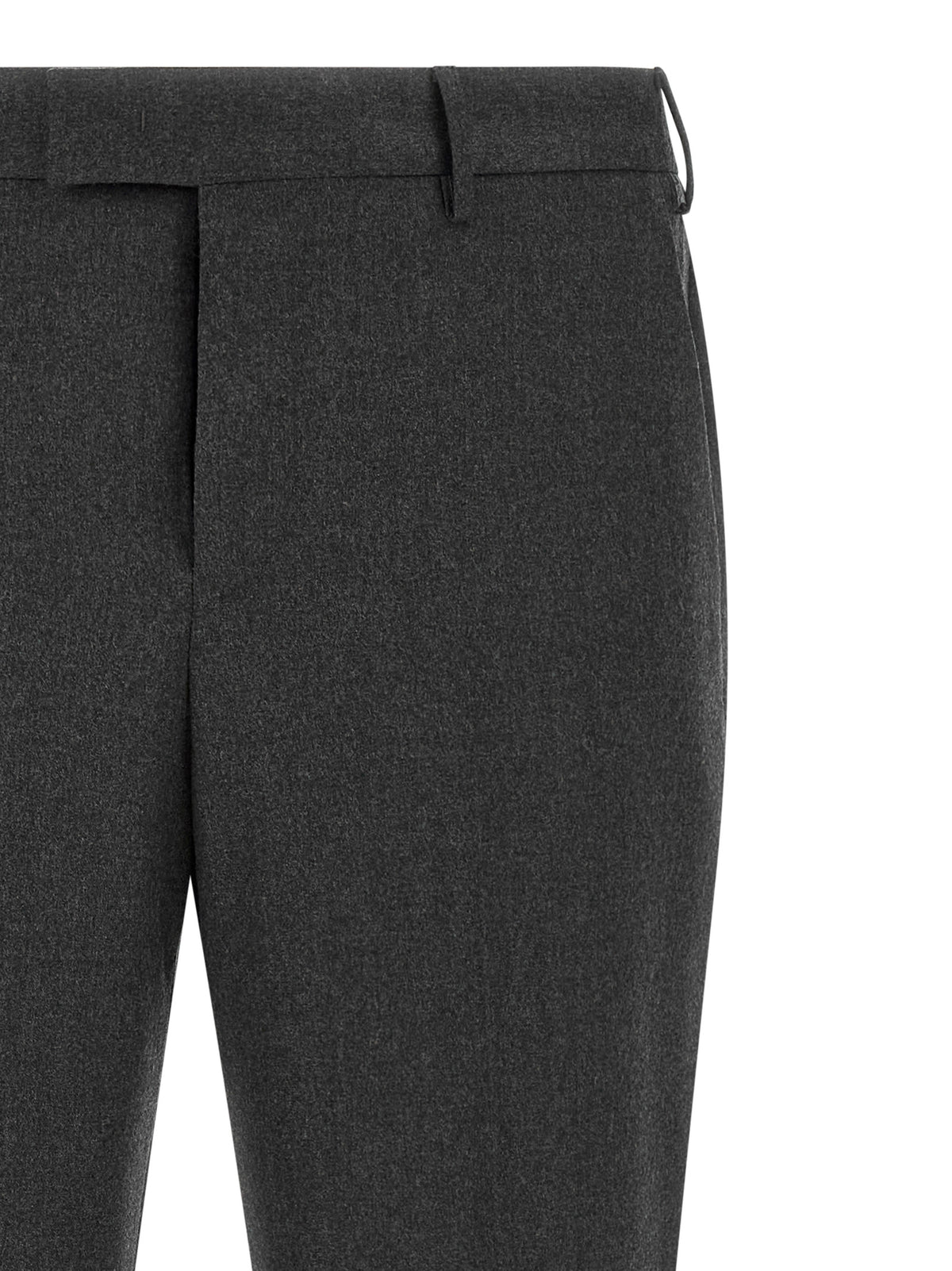 PT Torino Graue Hose aus reiner Schurwolle