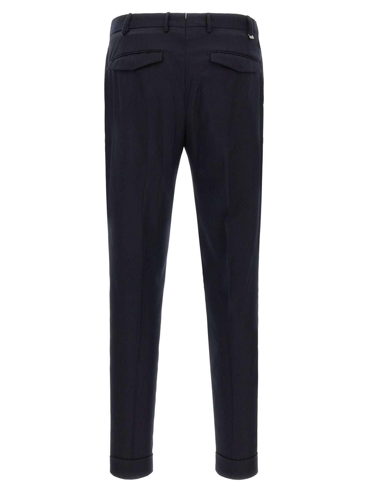 PT Torino Blaue Hose aus reiner Schurwolle