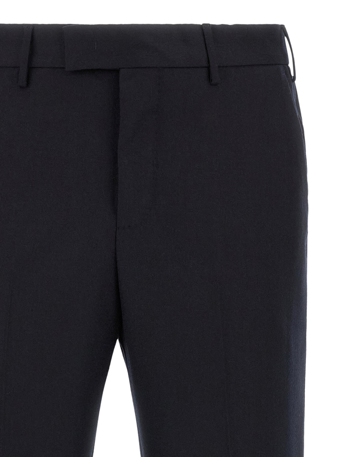PT Torino Blaue Hose aus reiner Schurwolle