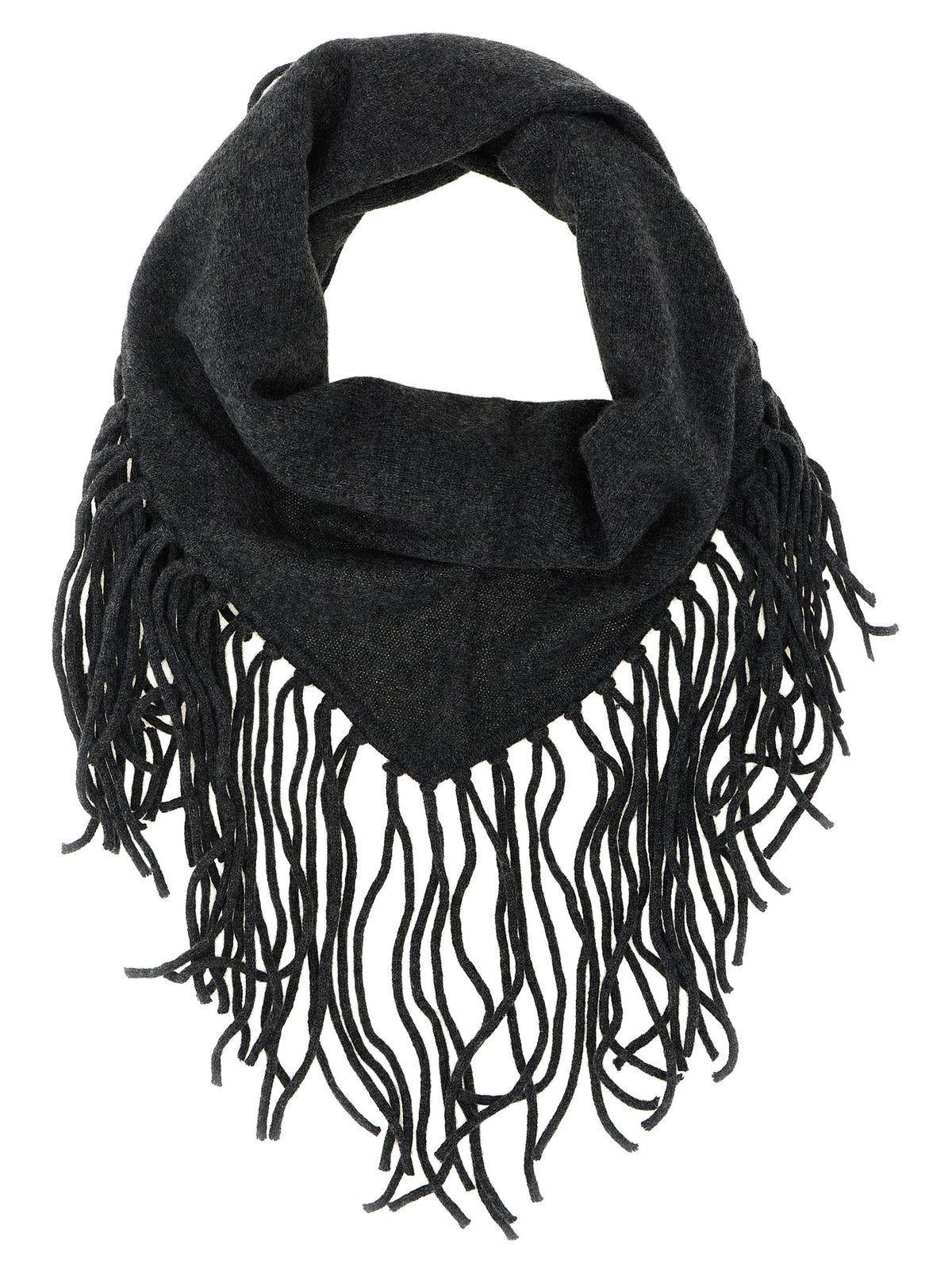 P.A.R.O.S.H. Grauer Kaschmir-Foulard