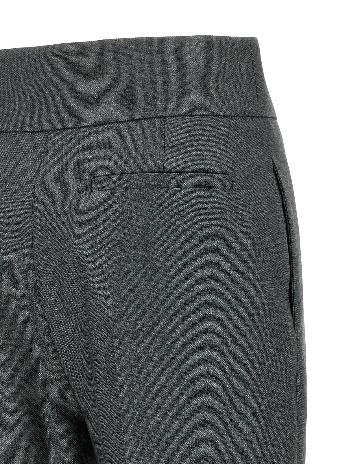 Valentino Garavani Graue Hose aus reiner Schurwolle