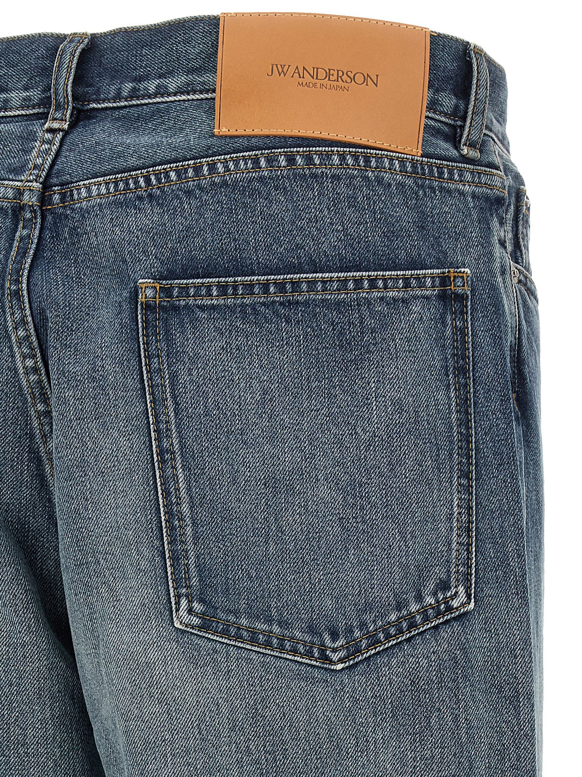 J.W.Anderson Blaue Jeans aus Baumwolle im geraden Schnitt
