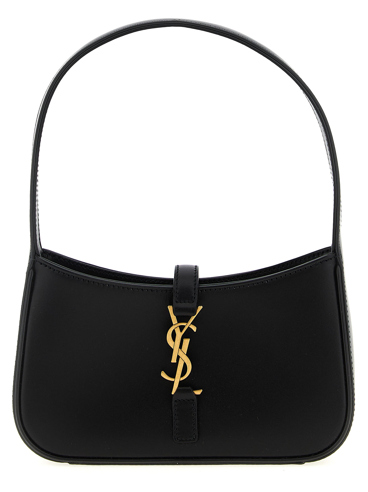 Saint Laurent Schwarze Kalbsleder-Handtasche