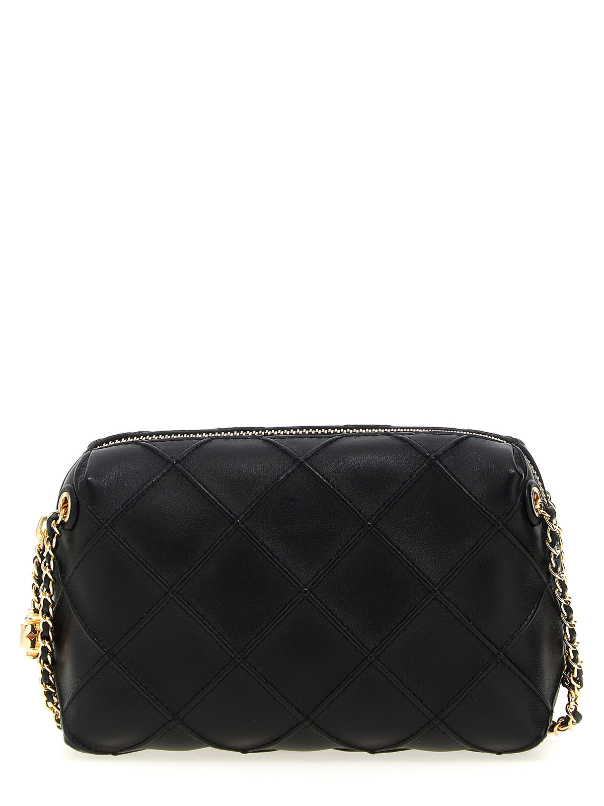 Tory Burch Schwarze Umhängetasche aus Lammleder